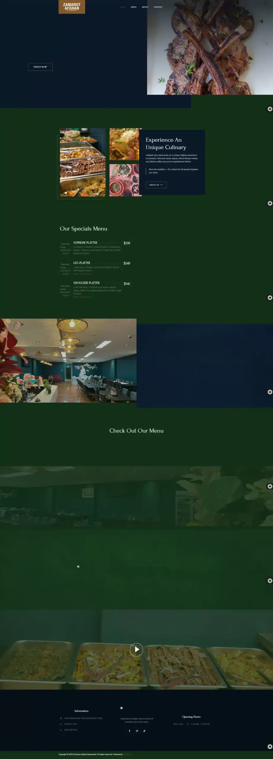 Zamarut Afghan Restaurant