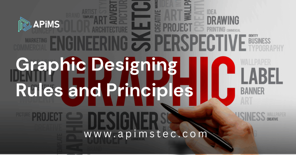 Graphic design principles illustration showing balance, contrast, and alignment for beginners. The Fundamental Rules and Principle in Graphic Designing