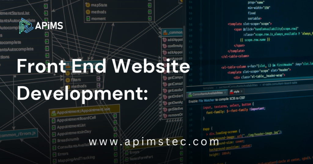 Front End Website Development: