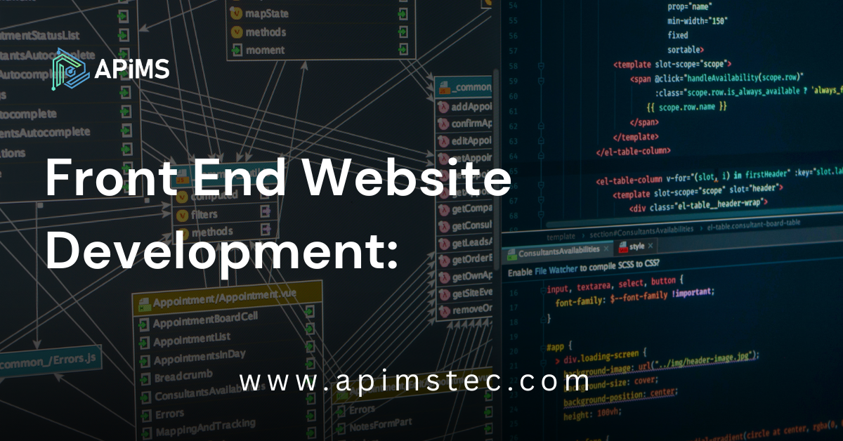 Front End Website Development: